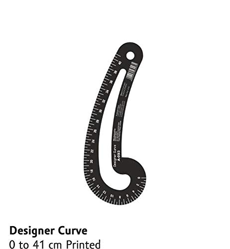 KHYATI Tailoring Scales - Set of 3 Plastic Curves (21 cm) - Designer, French, Mundha - Sewing/Tailoring Tool - Image 4