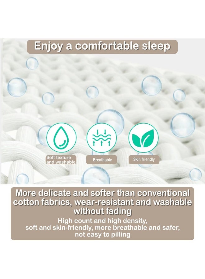 Oskeray Pregnancy Pillow for Sleeping, Baby Bub Maternity Pillow Support for Hips, Backs, Legs, Maternity Pillow with Detachable and Adjustable Pillow Cover - Image 5