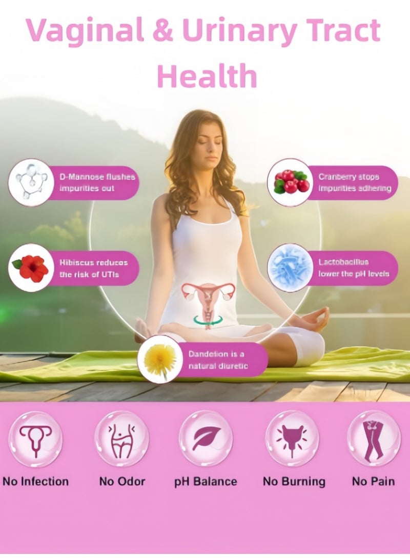 Probiotic Live Women's Custom 100 Billion Active Probiotic Capsules: Relieve Bloating, Improve Digestive Regularity, Support Vaginal and Urinary Tract Health, Balance Intimate Flora and pH Levels, and Boost the Immune System—One Bottle Solves Multiple Women's Health Concerns - Image 4