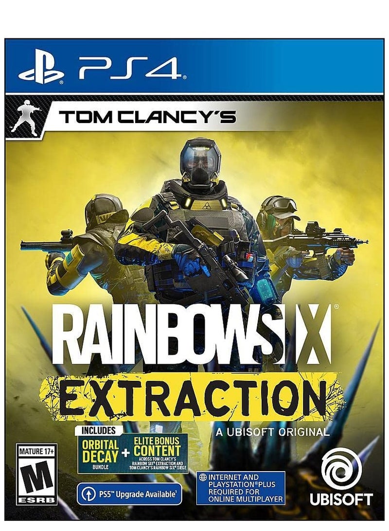 Tom Clancy's Rainbow Six Extraction - Action &amp; Shooter - بلاي ستيشن 4 (PS4)