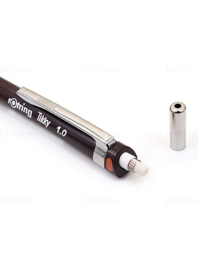 Rotring Tikky Mechanical Pencil, 1.0 mm, Burgundy (1904693) - Image 4