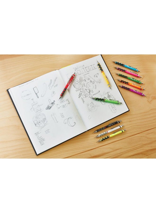 Rotring Tikky Mechanical Pencil, 1.0 mm, Burgundy (1904693) - Image 2