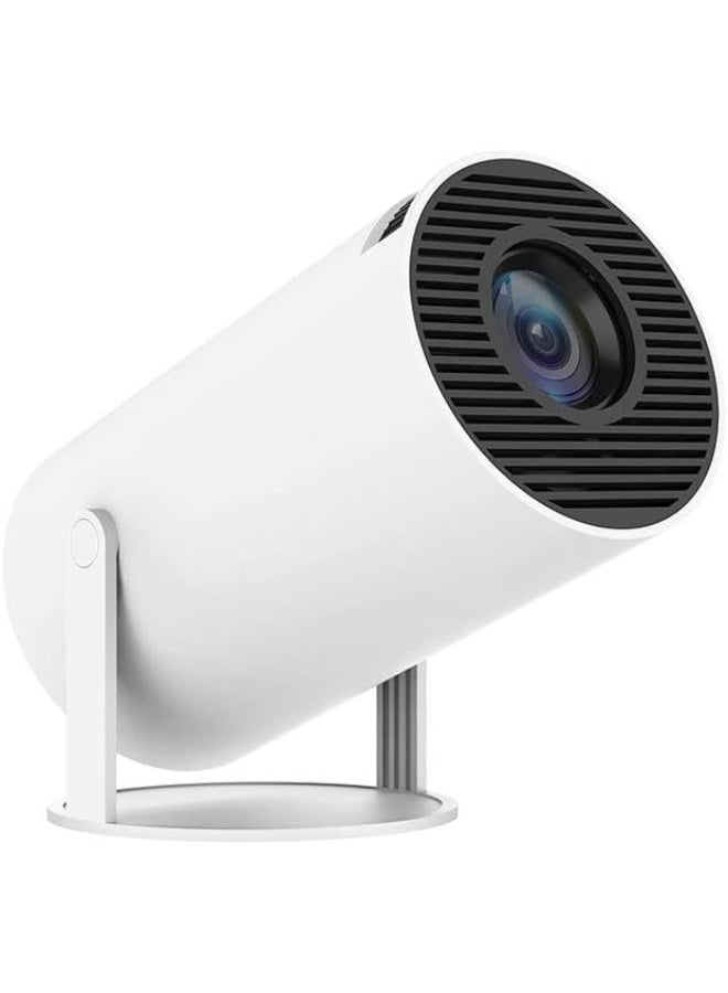 Smart Mini Projector HY300 Android 11 – 180° Rotation, 720P HD, WiFi 6, Bluetooth 5.0, LED Portable Projector with 130” Display & 50,000H Lamp Life - Image 1