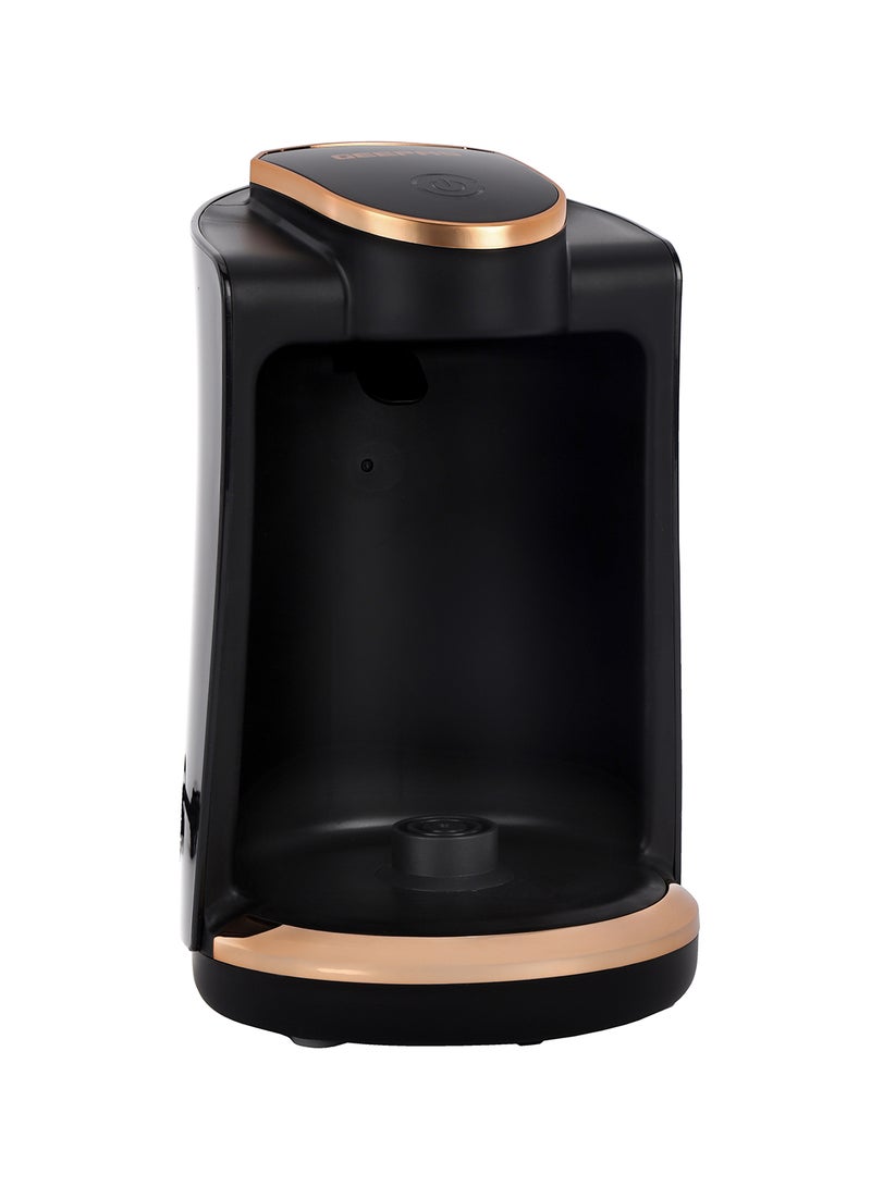 GEEPAS Turkish Coffee Maker, 4 Cups Capacity,Plastic Materials With Stainless Steel Heat Plate | Overflow Prevention System | Sound Alarm System | Auto-Shut Off 250 ml 600 W GCM41517N Black - Image 3