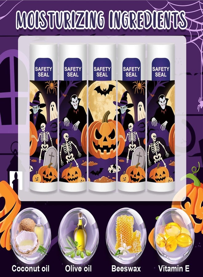 DMSKY 60 Pcs Halloween Lip Balm Bulk, Halloween Party Favors Bulk, Halloween Goodie Bags Fillers for Trick or Treat - Image 4