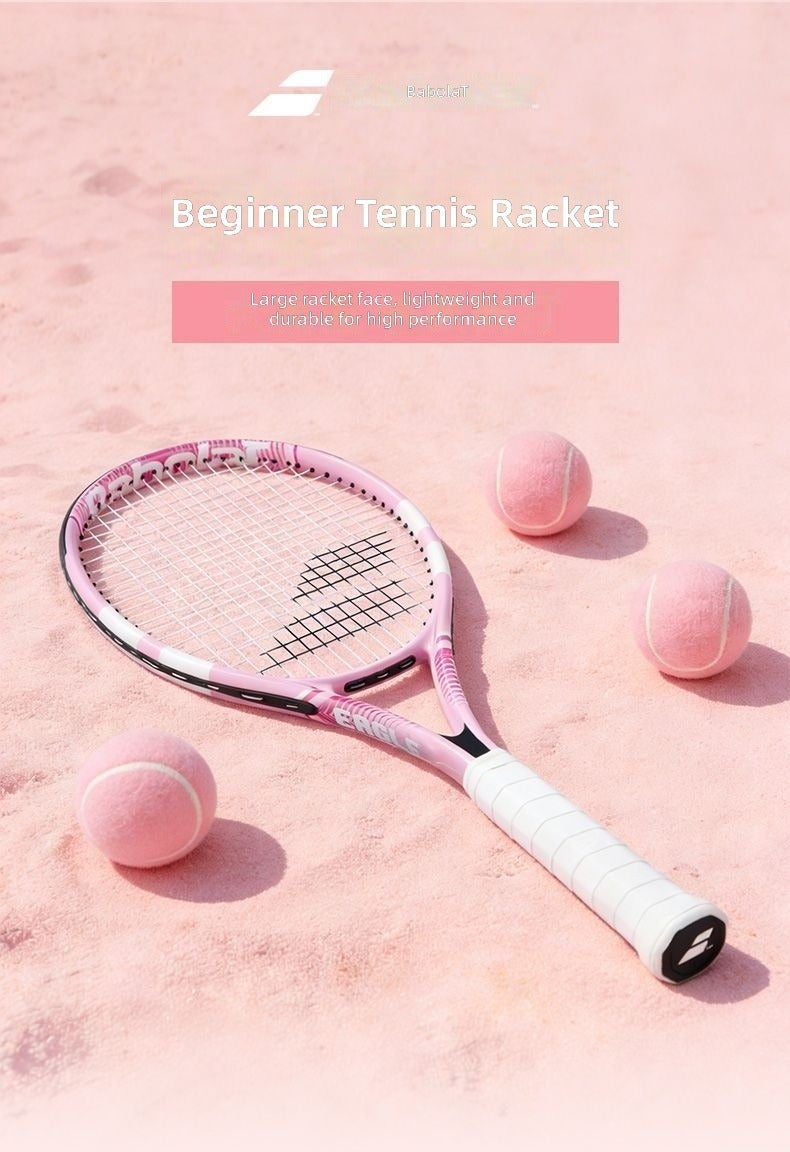 Babolat aluminum tennis racket set, suitable for beginners and students to carry the ball and cover - Image 3