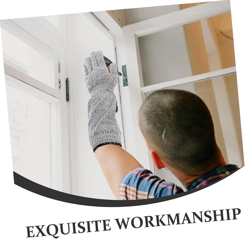 Long Cut Resistant Gloves Full Arm Guard Breathable Wear Resistant Safety Protective Work Gloves - Image 4