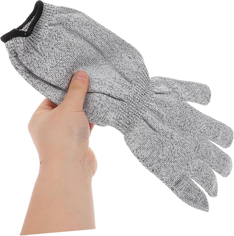 Long Cut Resistant Gloves Full Arm Guard Breathable Wear Resistant Safety Protective Work Gloves - Image 5