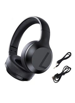 REMAX Over-Ear Wireless Headphone, Stereo Deep Bass Bluetooth Earphone, for Phone/PC, RB-660HB, Black  - Image 1