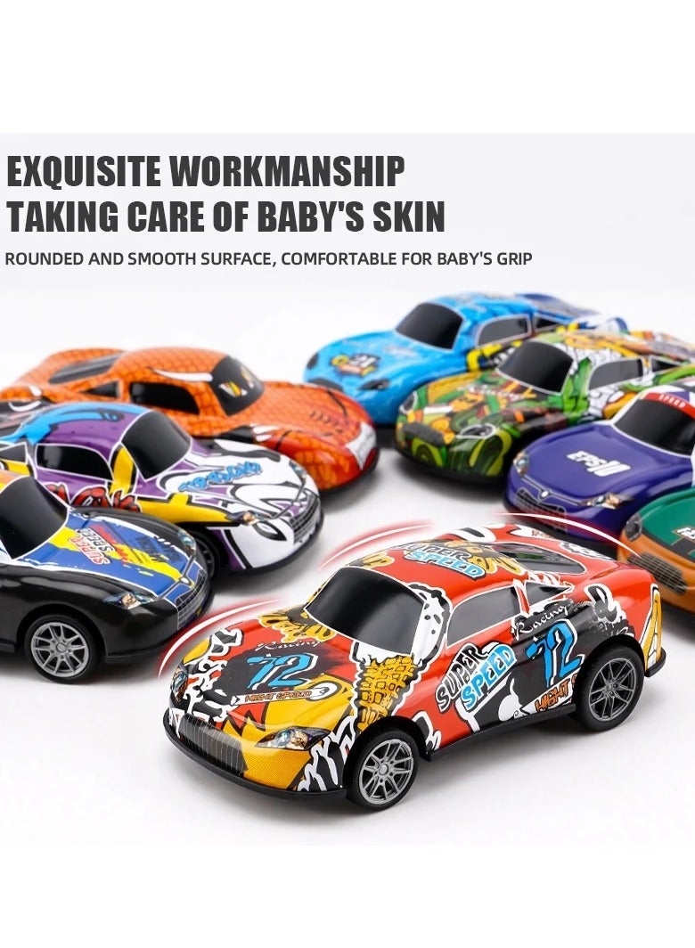 Toys Cars Party Favors, Mini Pull Back Race Cars Toy Kids Toys for Boys Girls Toddlers Party Goodie Bag for 3-10 Years Old Kids Boys Girls Gift with Storage Box - Image 4