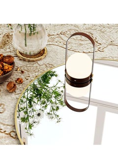 Generic Bathroom Mirror Full Length Mirror Wall Mounted Oval Mirror Makeup Mirror Dressing Mirror Frame Mirror for Bathroom Living Room Bedroom (50*83CM)  - Image 5