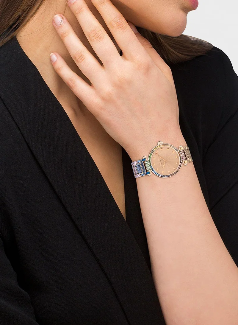 COACH Cary Steel Strap Analog Watch