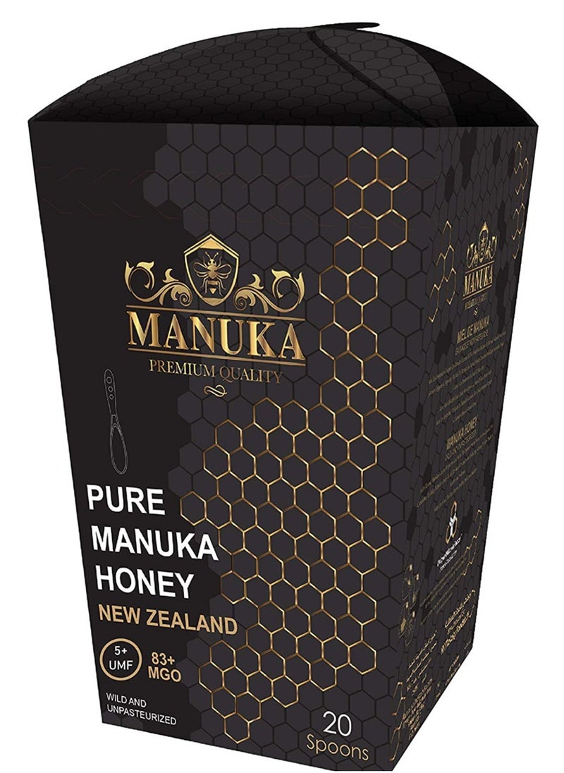 Al Malaky Royal Al Malaky’s Manuka Spoon Offer – 2 Pack Manuka Spoons (20 Spoons/Pack) and Sidr Honey Spoons (Pack of 10 Spoons) 240g+240g+120g  - Image 2