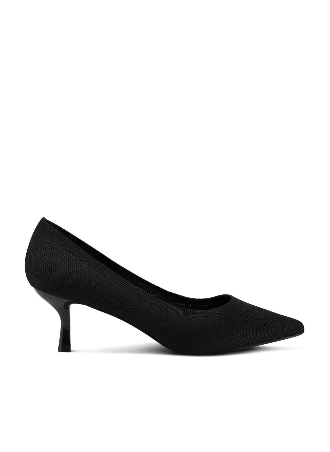 mysoft Kitten Heels for Women Low Heel Pumps 2 Inch Closed Toe Wedding Dress Shoes - Image 1