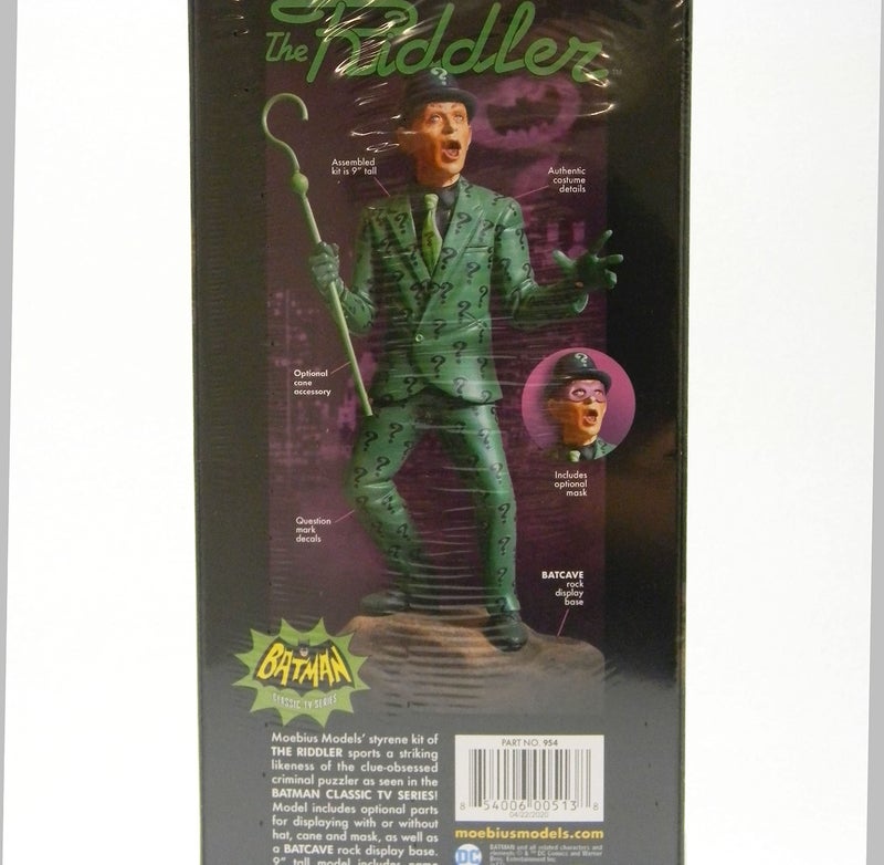 Platz Moebius Models Batman 1966 TV Riddler 1:8 Scale Model Kit - Image 2