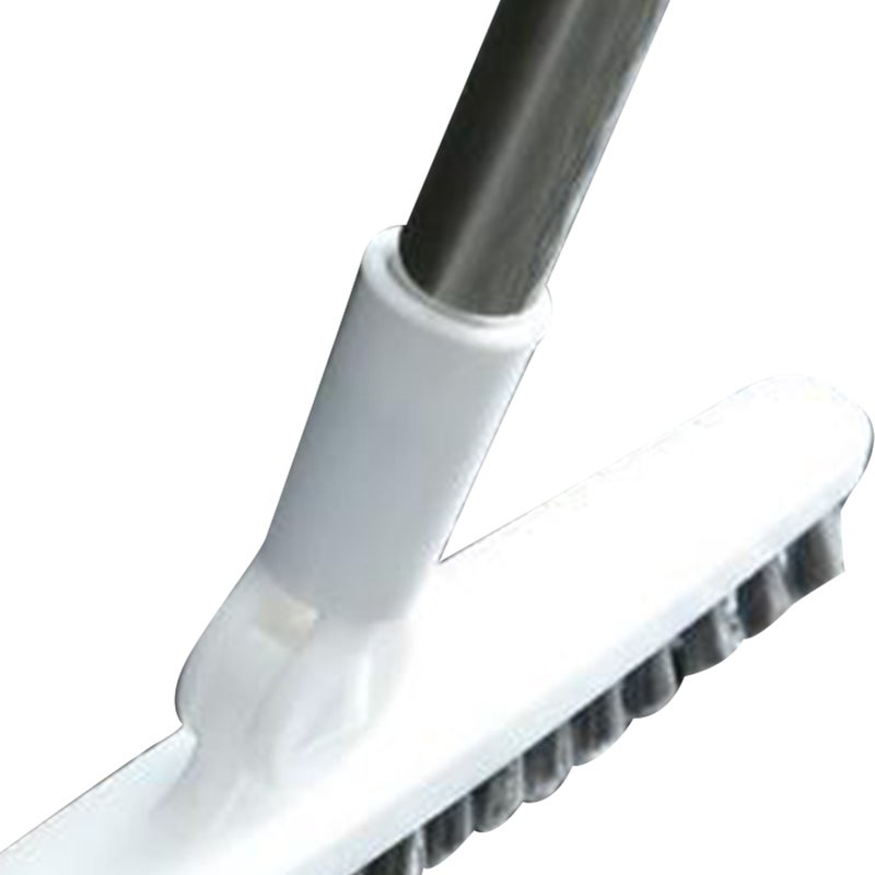 Cleaning Brush: 1 Pack Long Handle Hard Bristle - Premium Sturdy Plastic Multipurpose Crevice Brush for Bathroom, Kitchen, Toilet Floor Tile Grout Cleaning - Image 4