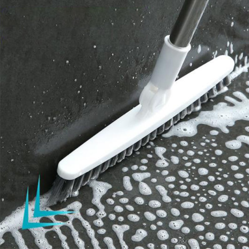 Cleaning Brush: 1 Pack Long Handle Hard Bristle - Premium Sturdy Plastic Multipurpose Crevice Brush for Bathroom, Kitchen, Toilet Floor Tile Grout Cleaning - Image 5