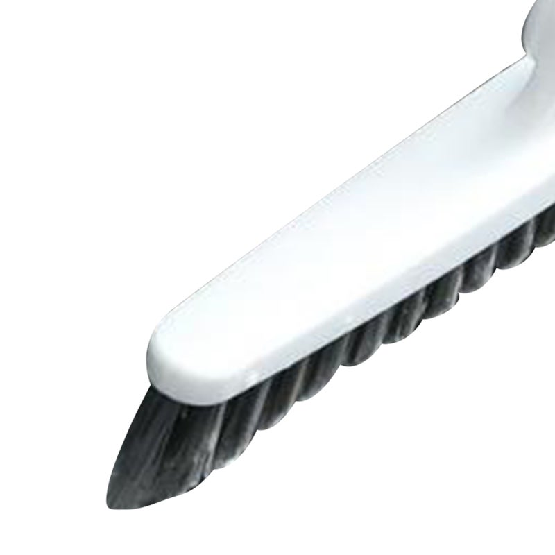 Cleaning Brush: 1 Pack Long Handle Hard Bristle - Premium Sturdy Plastic Multipurpose Crevice Brush for Bathroom, Kitchen, Toilet Floor Tile Grout Cleaning - Image 3