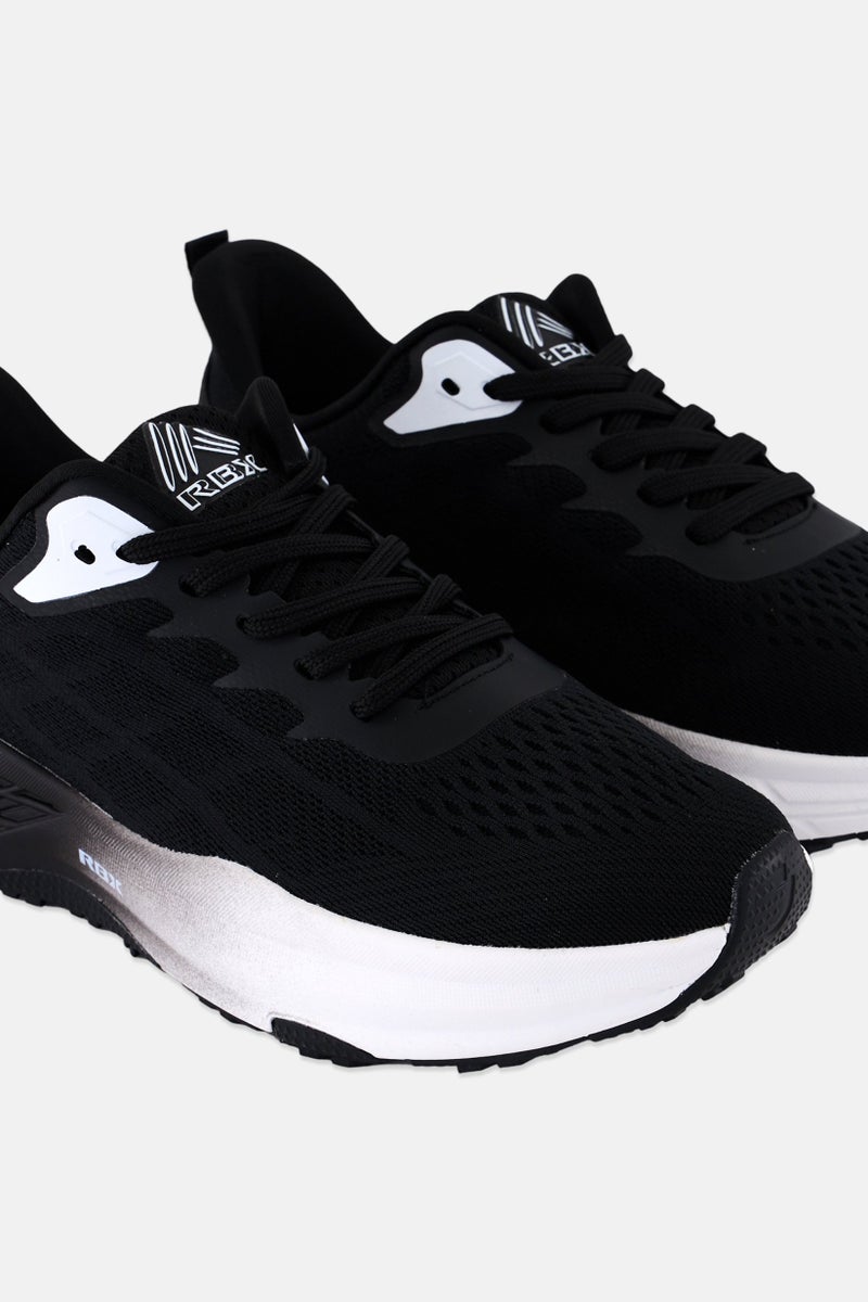 RBX Men Lace Up Outdoor Shoes, Black - Image 3
