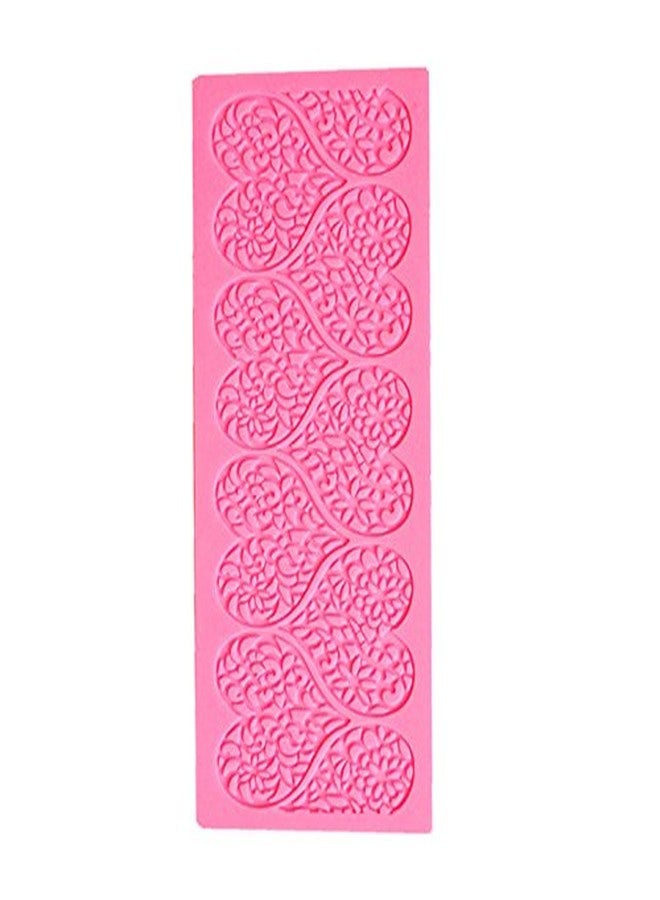 Futaba Silicone Heart Flower lace Mat Mold - Image 2