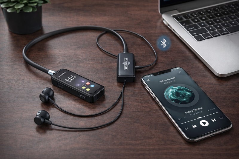 Soundmax سماعات ساوندماكس SM165 لاسلكية حول الرقبة مغناطيسية – بطارية طويلة، وضع الألعاب، عزل الضوضاء - Image 3