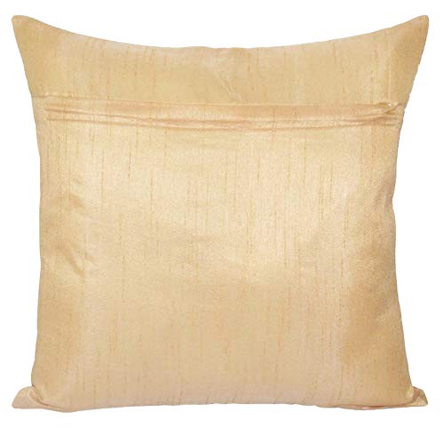 Belive-Me Velvet Beige and Brown Cushion Covers 12 inch x 12 inch Set of 10 or 30cm x 30cm - Image 3