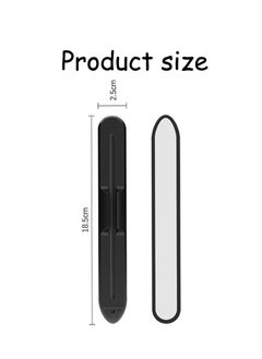 Generic iPencil Holder Sticker for Apple Pencil 1st/2nd Generation Strong Adhesive Silicone Holder Sticker [Magnetic Attach Design] Accessories Capacitive pen holder Anti Drop Loss for iPad Stylus Pens Black  - Image 5