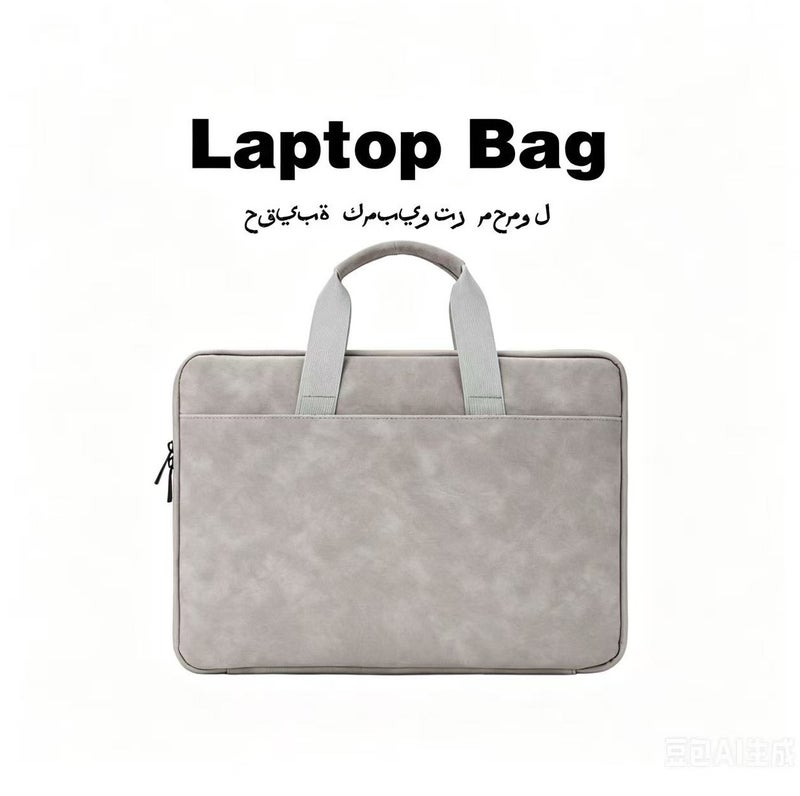 YZMA GLOBAL Waterproof Lightweight 13-14 Inch Laptop Bag Multi Pocket Business Shockproof Notebook Case - Image 1