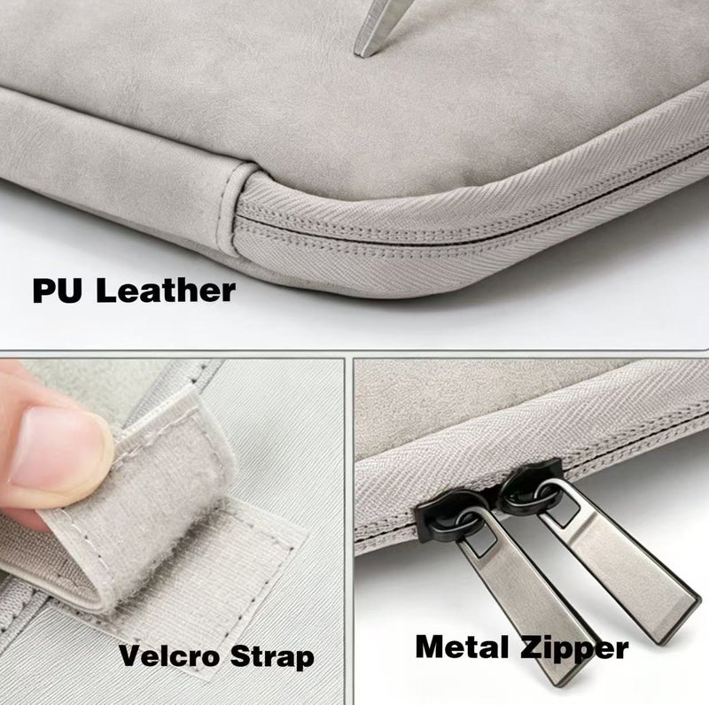 YZMA GLOBAL Waterproof Lightweight 13-14 Inch Laptop Bag Multi Pocket Business Shockproof Notebook Case - Image 5