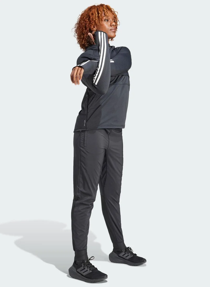 Adidas grey Own The Run Pants for Women | Best Price UAE