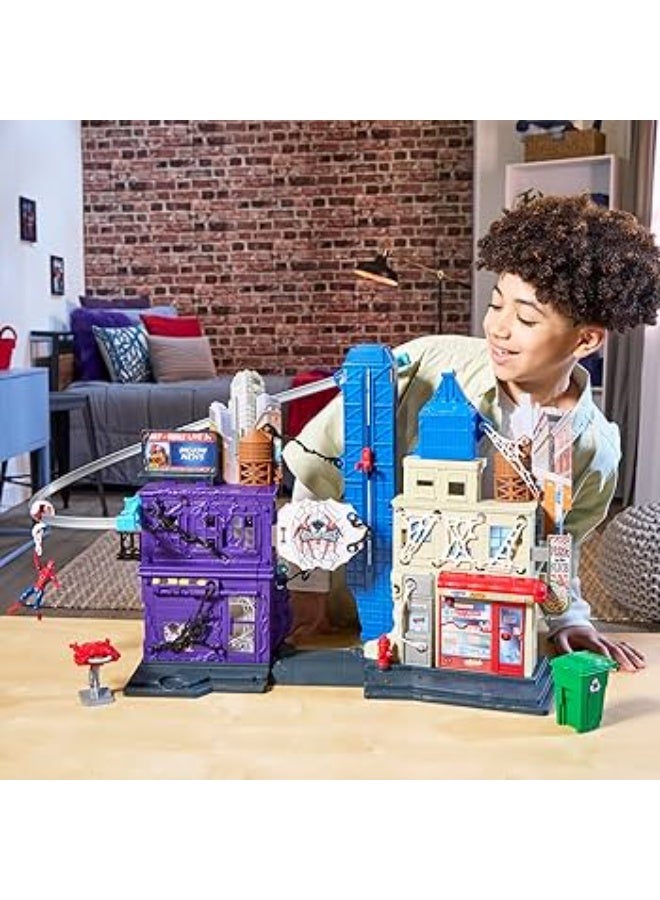 MARVEL Spiderman 4-In Venom versus Web City G0737 - Image 3