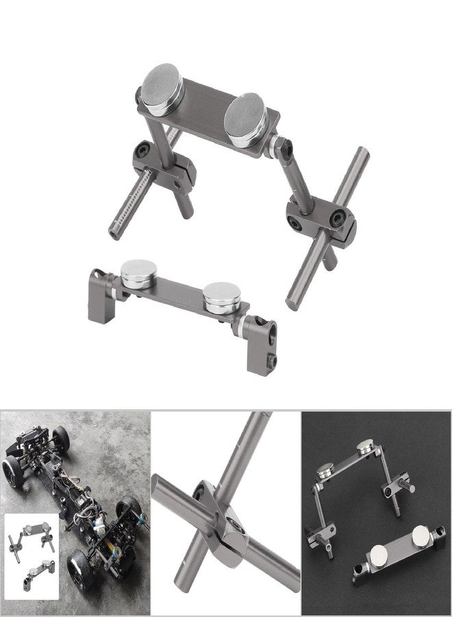 Milltrip RC Magnetic Body Mounts,Magnetic Body Shell Mount,Aluminum Magnetic Body Shell Mount Kit, Body Post Mount for 1/10 RC Racing Car(Titanium) - Image 4