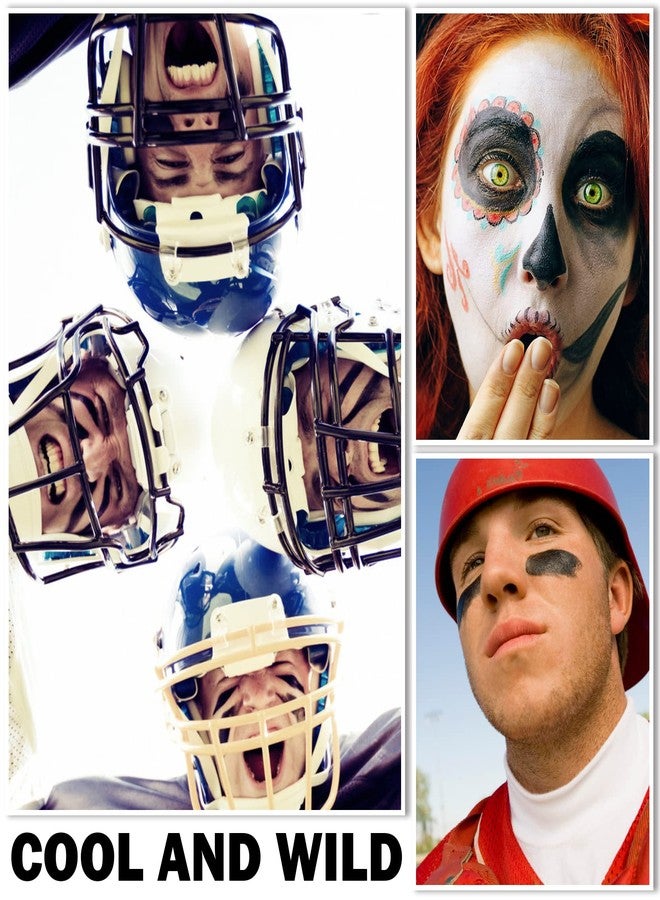 CAHIUYOA Eye Black Stick for Sports,Professional Eyeblack Sports Football Baseball Softball Eye Black Eye Shadows Face Body Paint Stick Makeup - Image 5