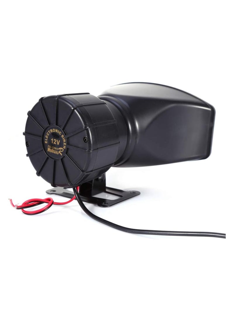Generic - Sound Warning Megaphone For Car, Megaphone for Van, Car Siren Megaphone, 5 Sounds Tone Megaphone Loud Air Horn Siren Speaker, for Car Van Truck, 300Db - Image 1