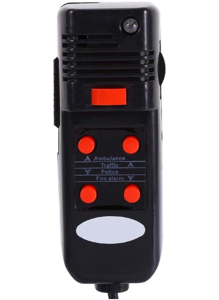 Generic - Sound Warning Megaphone For Car, Megaphone for Van, Car Siren Megaphone, 5 Sounds Tone Megaphone Loud Air Horn Siren Speaker, for Car Van Truck, 300Db - Image 1