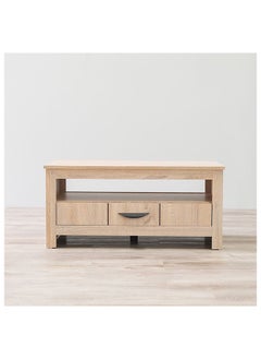 DANUBE HOME Anton 1 Drawer Coffee Table Multifunctional Living Room Desk Space Saving Center Table Modern Design Furniture For Home Living Room L 90 x W 45.2 x H 41.5 cm Sonoma Oak  - Image 5