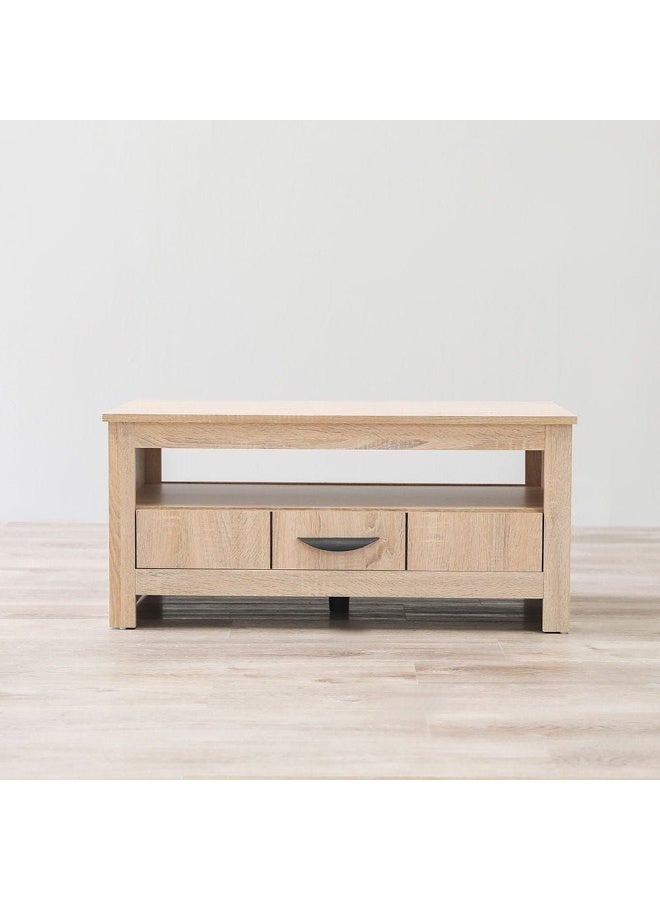 DANUBE HOME Anton 1 Drawer Coffee Table-Sonoma Oak - Image 4