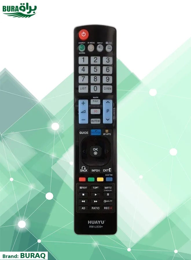 Universal Remote Control For Lg Lcd Led Tv Black