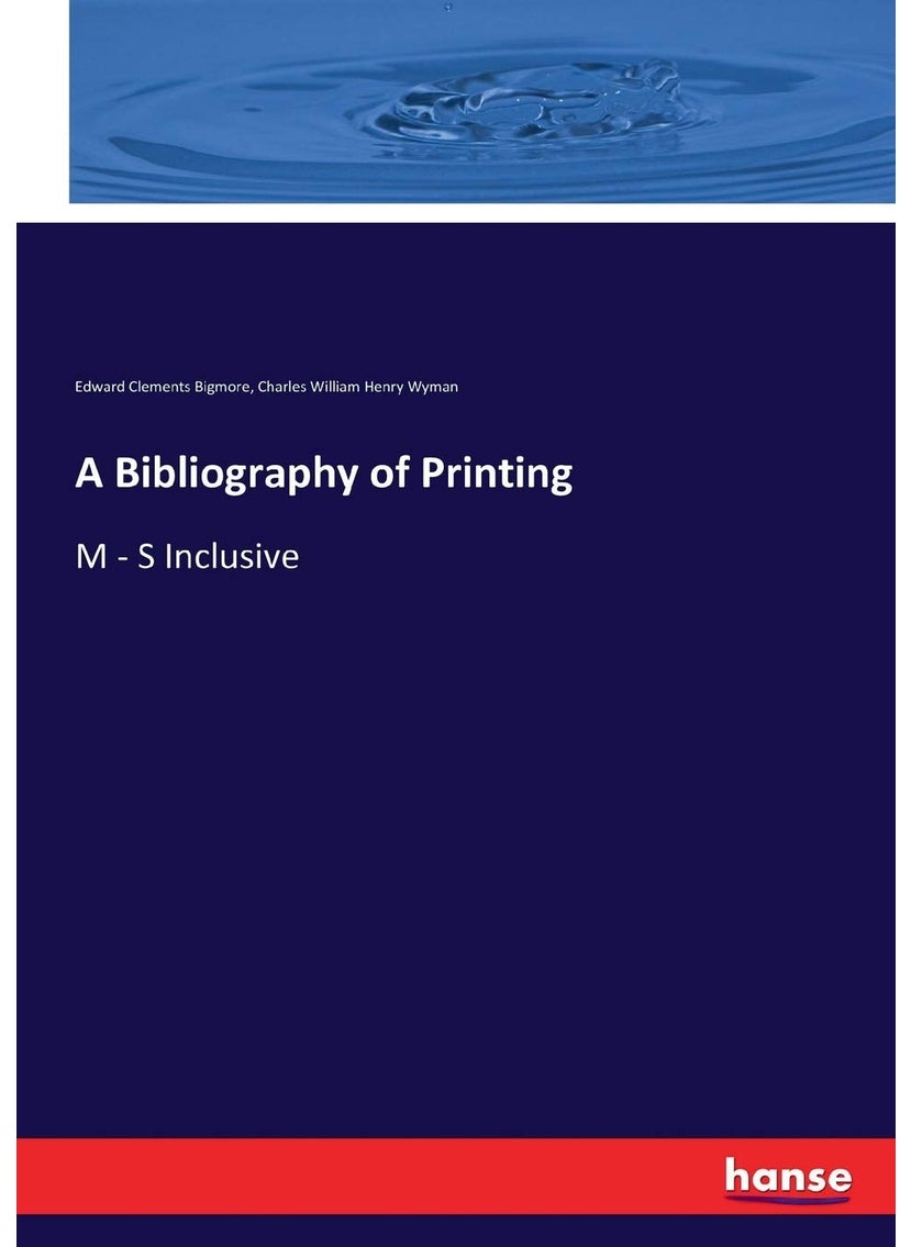 A Bibliography of Printing: M - S Inclusive  - Image 1
