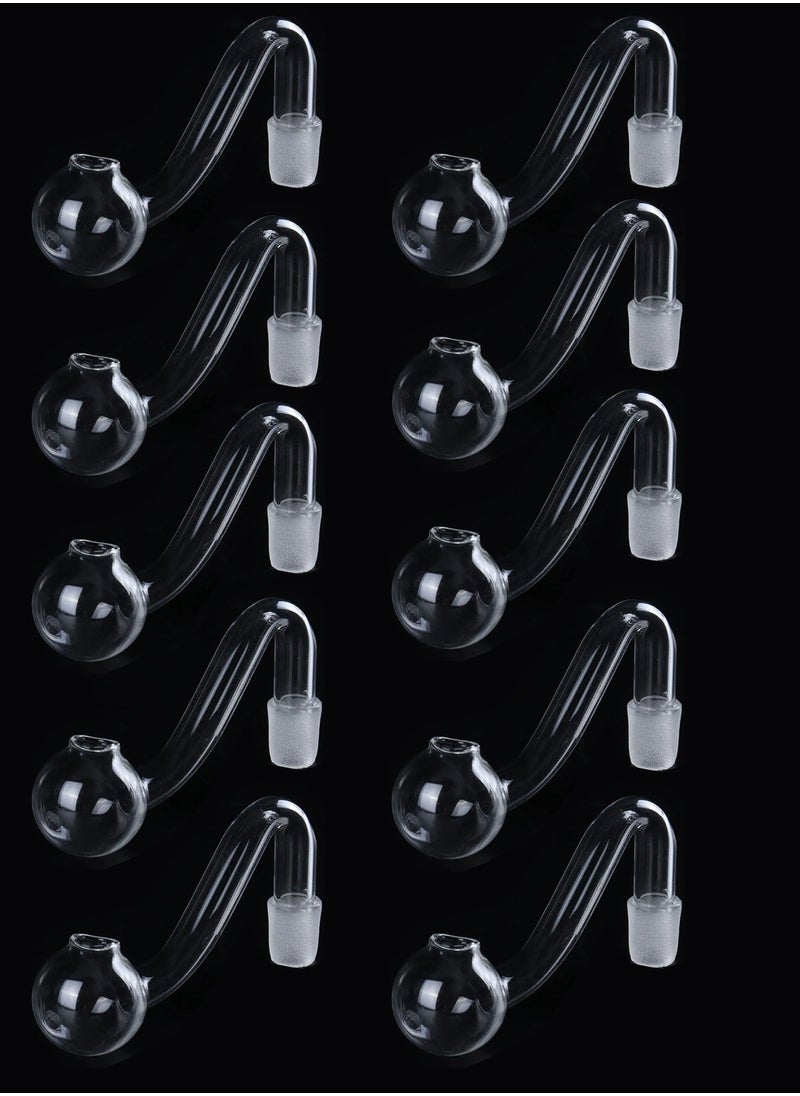 Generic 10 Piece 10mm Clear Glass Fountain Inflow Pipe Aquarium Filter Tubing For Aquarium Planted Fish Tank 
