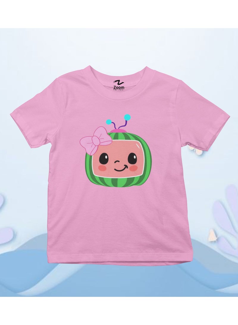 ZOOM Cocomelon Logo Design For T-Shirt 