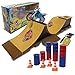Playful Minds Flip Pro Stunt Park Ramp Set Exclusive Limited Edition Bike Customizable Parts 4 Ramps 16Piece Kit for Ultimate Stunt Action Includes Tools Extra Wheels Barrels Cones Ages 5 - Image 2