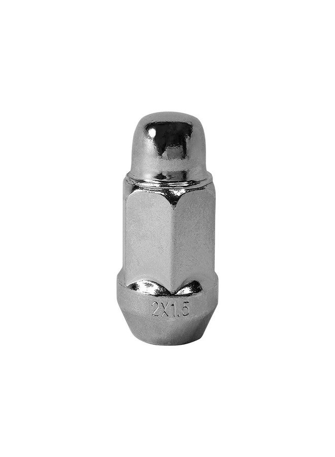Mysttoo 5PCS M12x1.5 Chrome Wheel Lug Nut 35mm Tall 19mm Hex Nuts Compatible with Honda Accord Odyssey CR-V Civic Acura Ford Fusion Kia Hyundai Toyota Dodge Chrysler Mazda Many Cars - Image 5