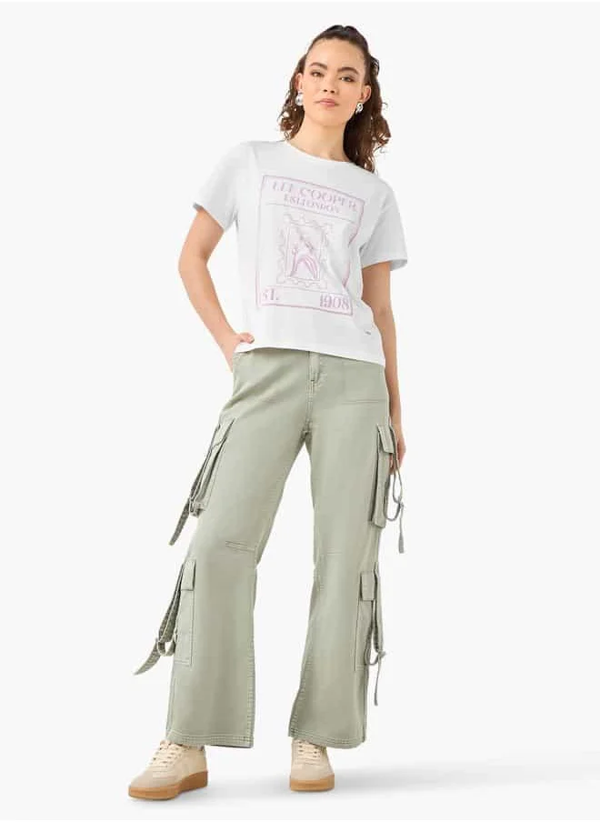 Lee Cooper Lc Logo Tee For Female
