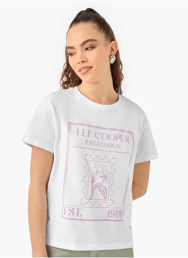 Lee Cooper Lc Logo Tee For Female