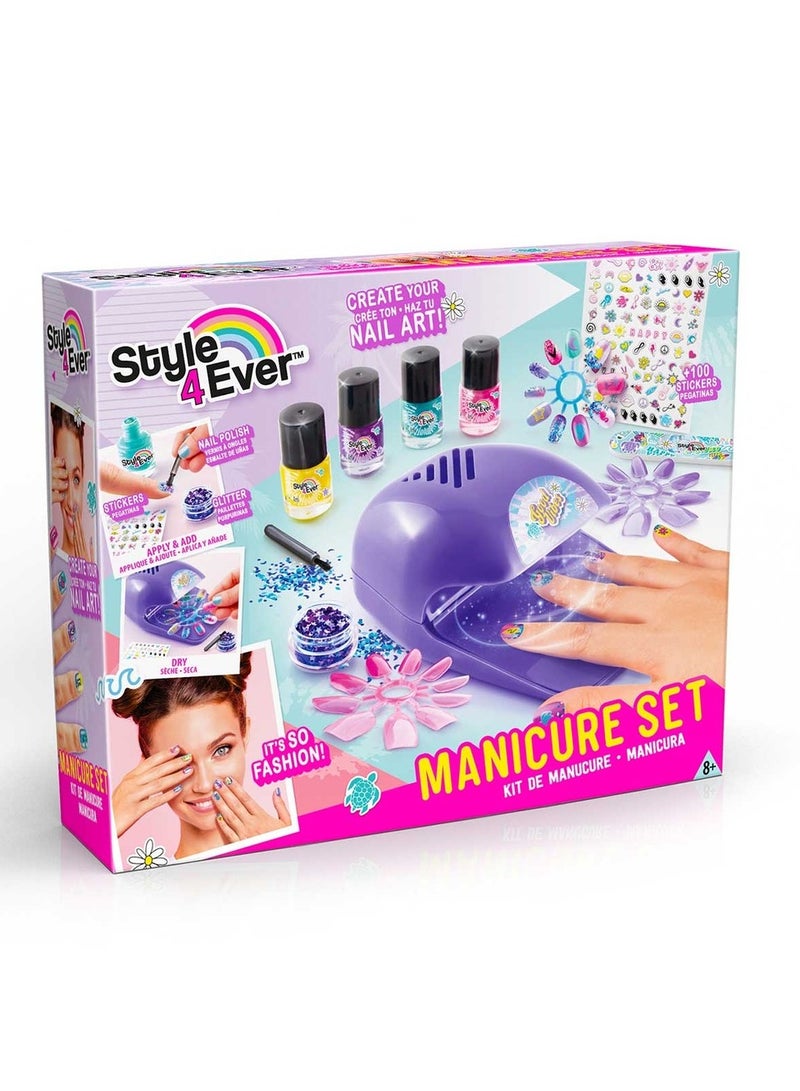 Style 4 Ever Nail Art Manicure Set - OFG255 - Image 1