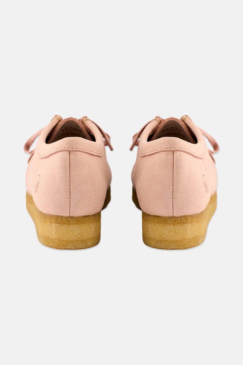 clarks Women Standard Wallabee Lace Up Casual Shoes, Blush Pink - Image 2