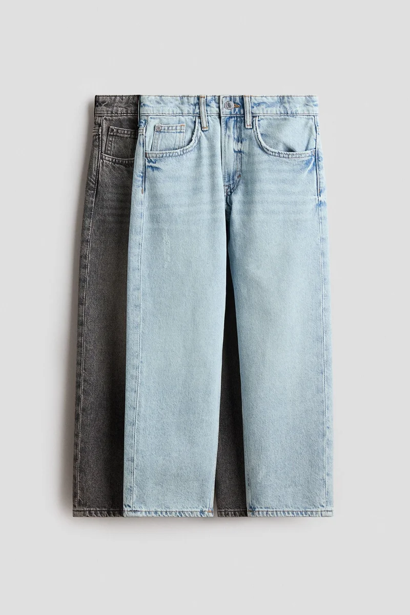 H&M 2-pack Loose Fit Jeans