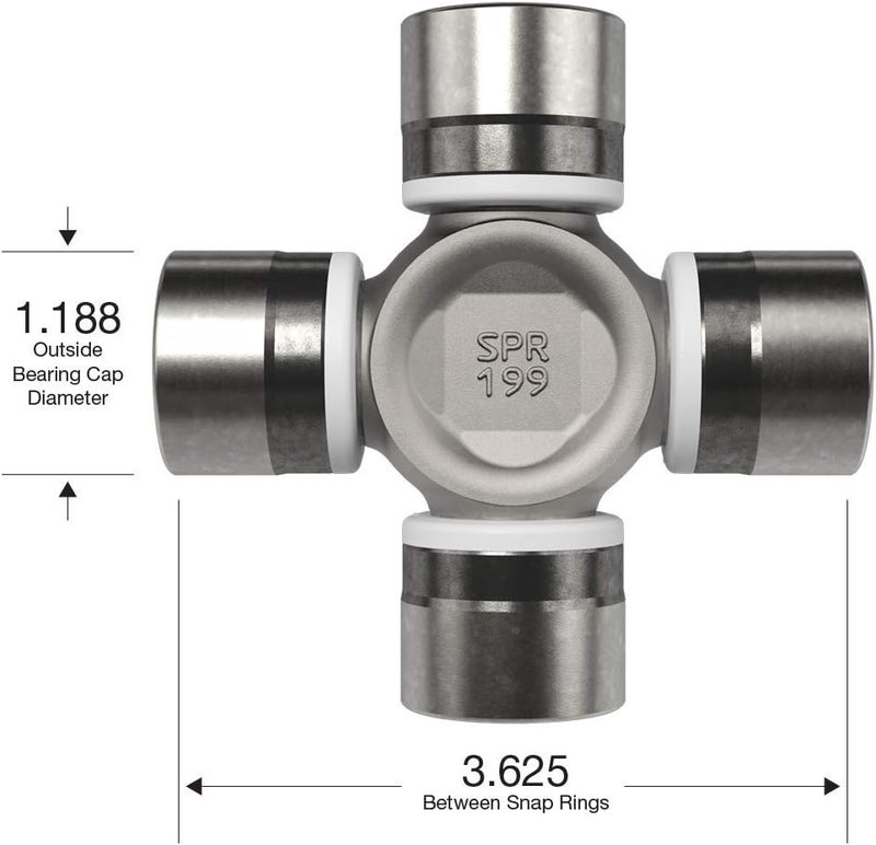 Spicer طقم مفصل U-Joint 5-1350X سلسلة 1350/SPL30 (OSR) - Image 2