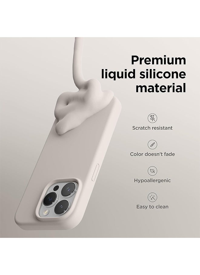 iPhone 16 Pro Max (6.9 inch) Silicone Case Cover, Liquid Gel Soft Ultra Slim Shockproof Back Cover, Full Body Protection Phone Case for iPhone 16 Pro Max, Easy To Disassemble, Antique White - pzsku/Z6A741E47C4B1EFF8460CZ/45/_/1724142252/771b25a1-0627-420e-a716-3edbcf9f115d